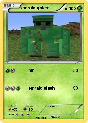 Pokemon emrald golem