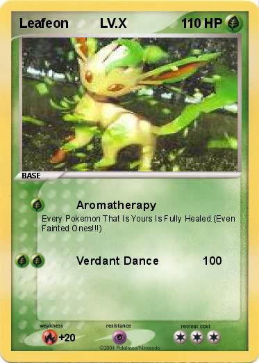 Pokemon Leafeon         LV.X
