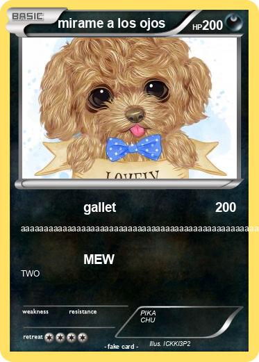 Pokemon mirame a los ojos