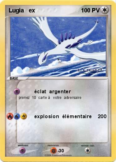 Pokemon Lugia   ex