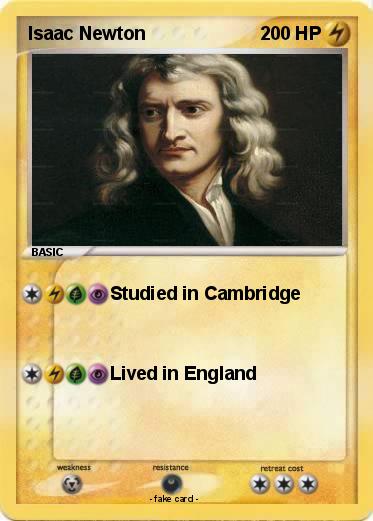 Pokemon Isaac Newton