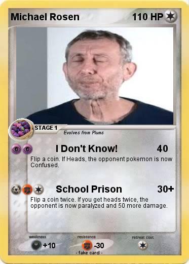 Pokemon Michael Rosen