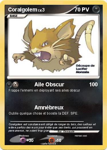 Pokemon Coralgolem