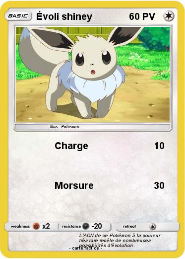Pokemon Évoli shiney