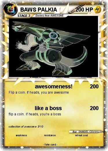 Pokemon BAWS PALKIA