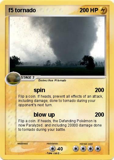 Pokemon f5 tornado