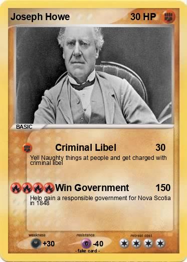 Pokemon Joseph Howe