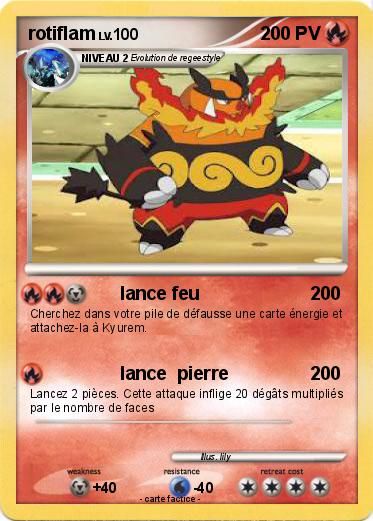 Pokemon rotiflam