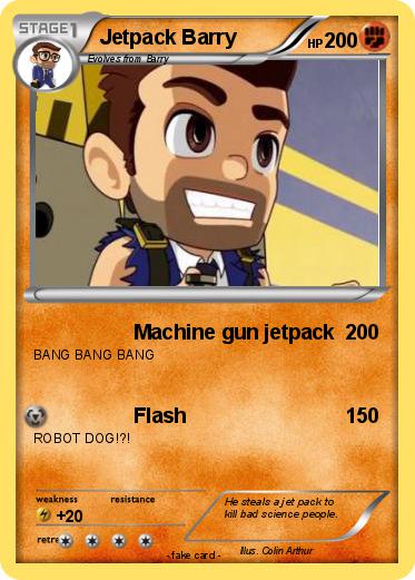 Pokemon Jetpack Barry