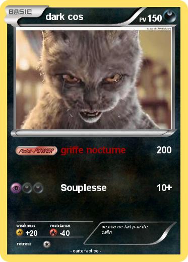 Pokemon dark cos