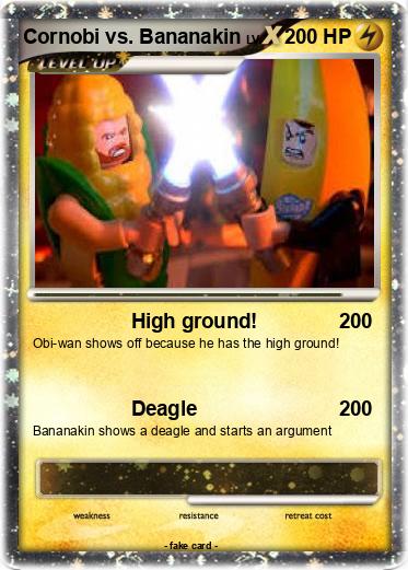 Pokemon Cornobi vs. Bananakin