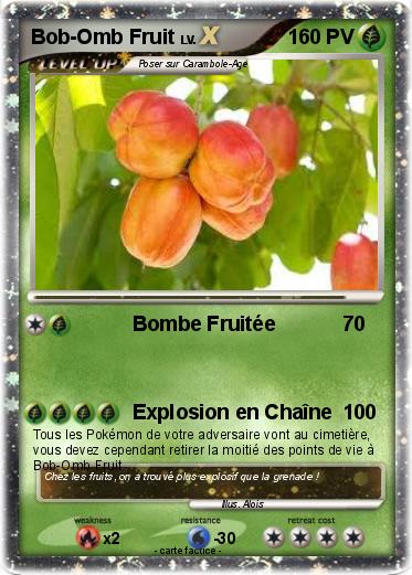 Pokemon Bob-Omb Fruit