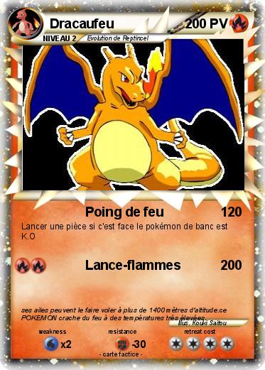 Pokemon Dracaufeu