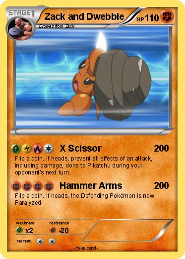 Pokemon Zack and Dwebble