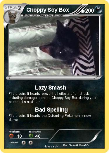 Pokemon Choppy Soy Box