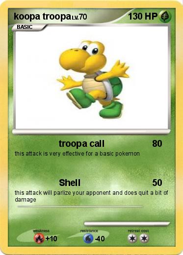 Pokemon koopa troopa