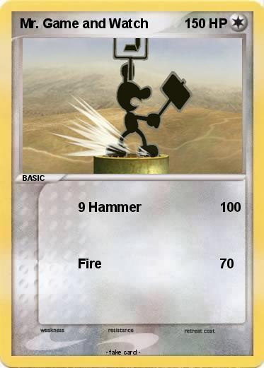 Pokemon Mr. Game and Watch