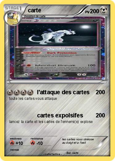 Pokemon carte