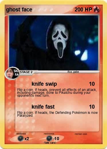 Pokemon ghost face