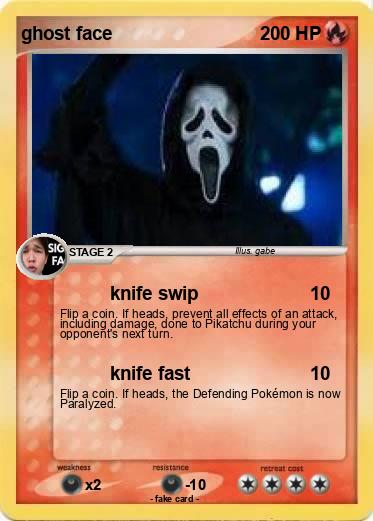 Pokemon ghost face