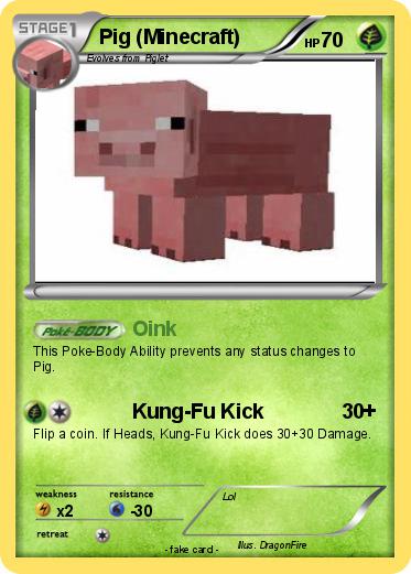 Pokemon Pig (Minecraft)