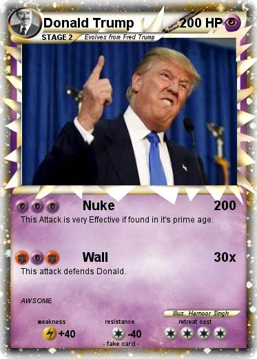 Pokemon Donald Trump