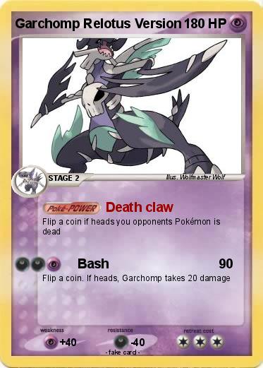 Pokemon Garchomp Relotus Version