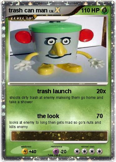 Pokemon trash can man