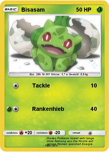 Pokemon Bisasam