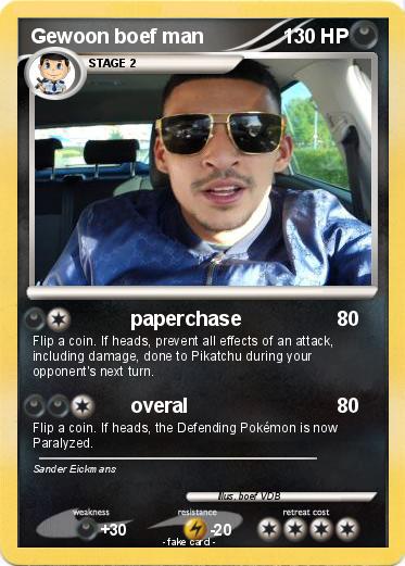 Pokemon Gewoon boef man