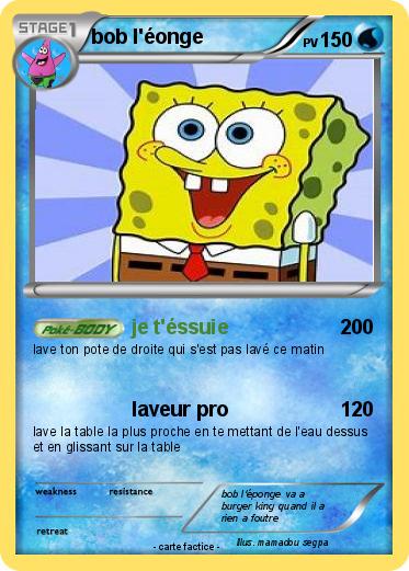 Pokemon bob l'éonge