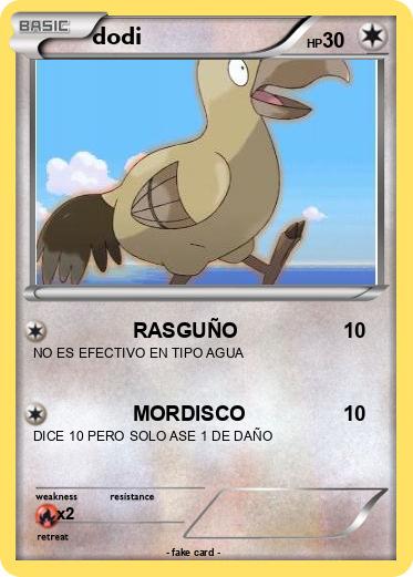 Pokemon dodi