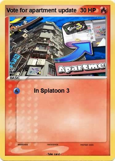 Pokemon Vote for apartment update