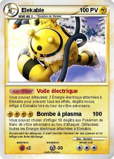 Pokemon Elekable