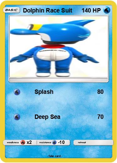 Pokemon Dolphin Race Suit