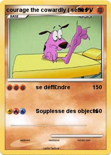 Pokemon courage the cowardly ( séries )