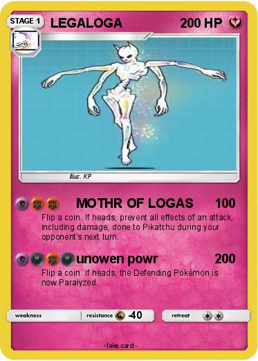 Pokemon LEGALOGA