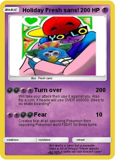 Pokemon Holiday Fresh sans!