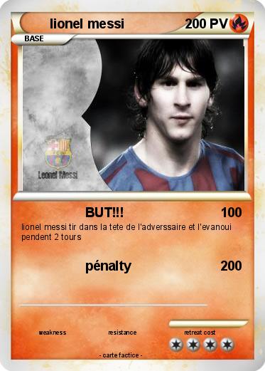 Pokemon lionel messi