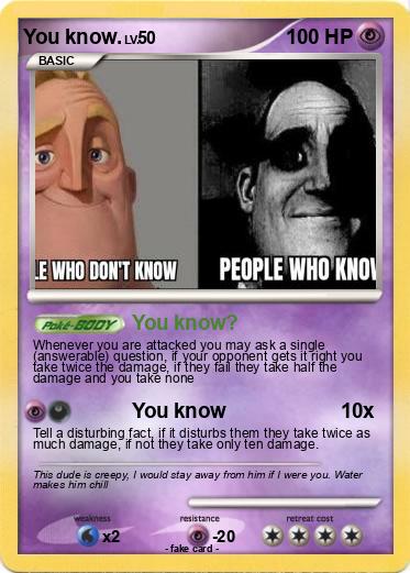 Pokemon You know.