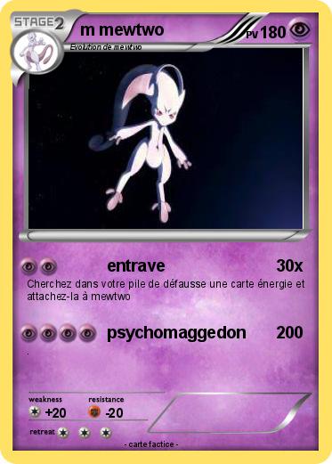 Pokemon m mewtwo