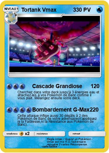 Pokemon Tortank Vmax           3
