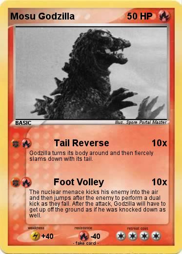 Pokemon Mosu Godzilla