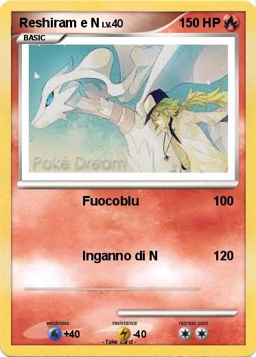 Pokemon Reshiram e N