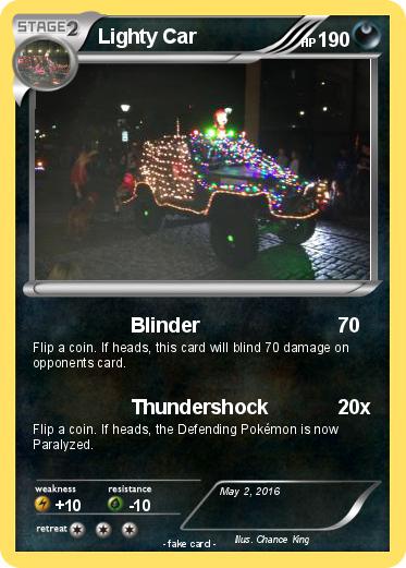 Pokemon Lighty Car