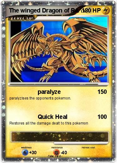 Pokemon The winged Dragon of RA
