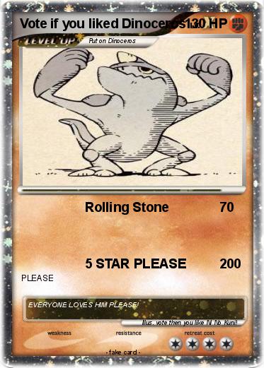 Pokemon Vote if you liked Dinoceros
