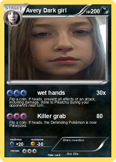Pokemon Avery Dark girl