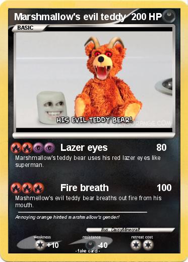 Pokemon Marshmallow's evil teddy