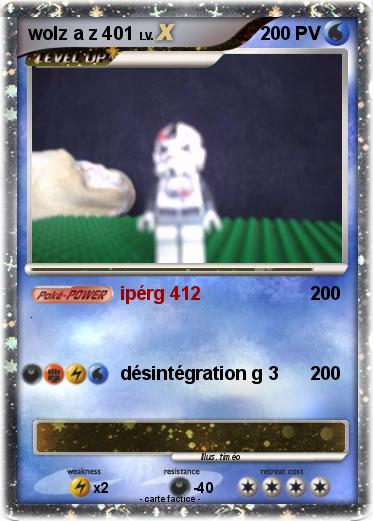 Pokemon wolz a z 401